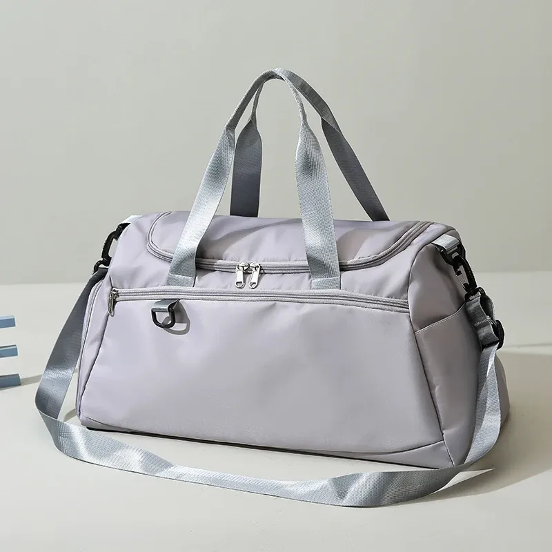 sac de sport pour hommes, sac de sport pour femmes, sac sec et humide, sac à main, sangle d'épaule de natation, sac d'entraînement physique du week-end, logo personnalisé imprimé nom