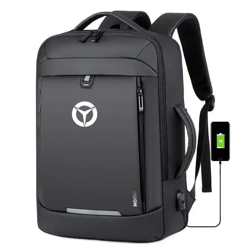 sac à dos unisexe antichute et antichoc pour ordinateur portable, nouveau style 2026, esthétique haut de gamme, sac à double bandoulière personnalisable en tissu oxford pour affaires