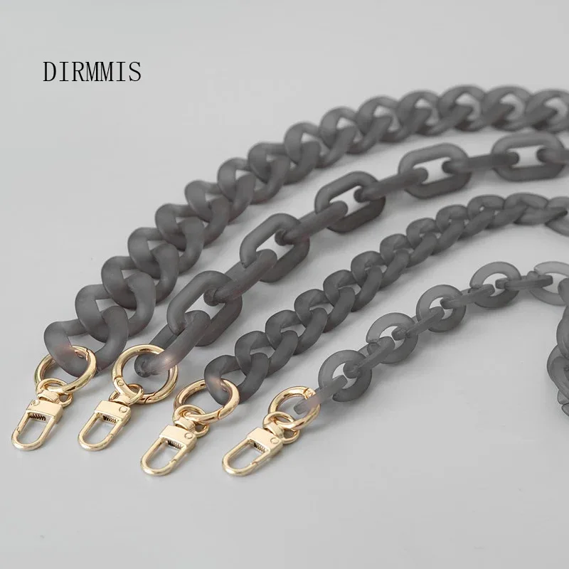 chaîne métal gris boucles dorées sac marron noire accessoire voyage bandoulière rechange modèle luxe
