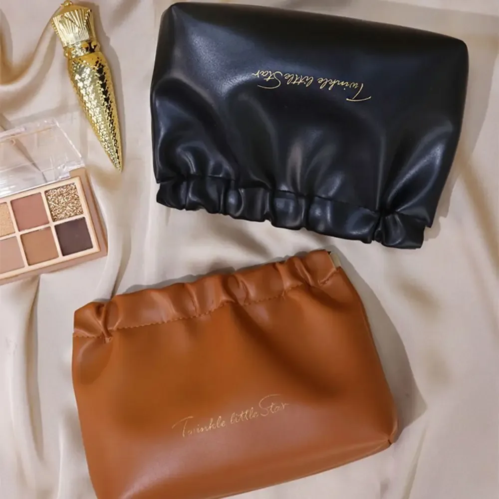 mini sac cosmétique en cuir pu, sac de rangement, accessoires de voyage, sac de rangement pour rouge à lèvres, sac de rangement pour bijoux, sac de maquillage, porte-monnaie pour femmes