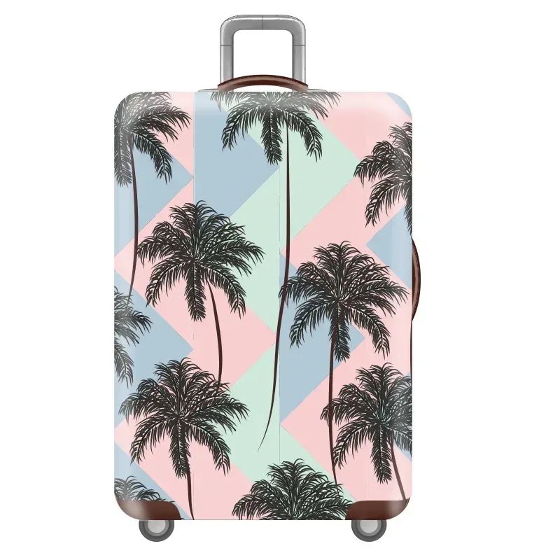 housse de bagage géométrique plus épaisse, housse de protection élastique pour valise de voyage de 18 à 32 pouces, accessoires de voyage, nouveau