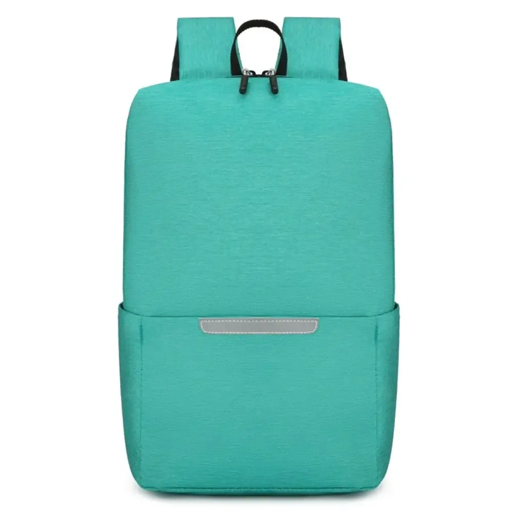 femmes hommes décontracté imperméable petit sac à dos grande capacité cartable sacs d'école couleur unie sac de voyage livre sacs adolescents
