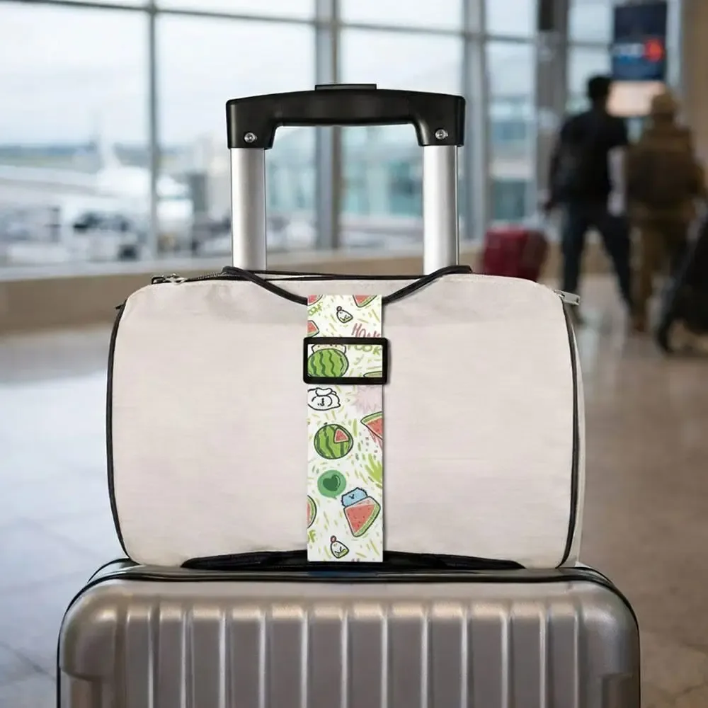 sangle élastique colorée pour bagages, réutilisable, réglable, sangle de fixation pour valise de voyage, sangles de connexion pour bagages, accessoires pour bagages