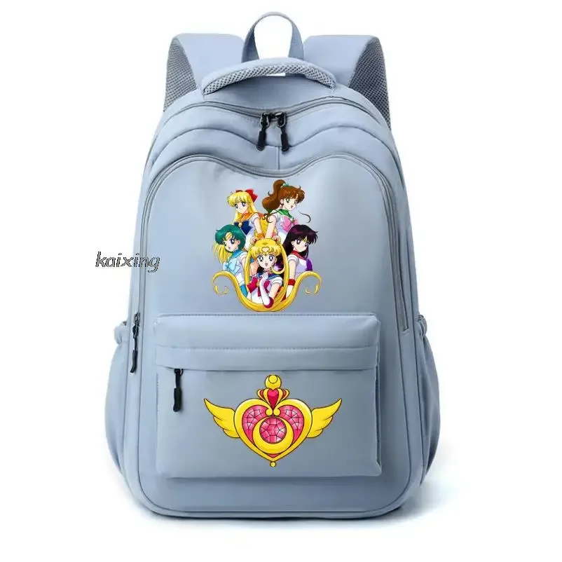 sacs d'école chaud marin lune imprimé étudiants capacité sac à dos adolescent femmes hommes voyage ordinateur portable mochila infantil cadeau