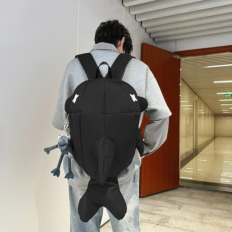 sac à dos de voyage étanche en forme de dessin animé, sac à dos amusant kawaii pour hommes et femmes, sac d'école léger de grande capacité