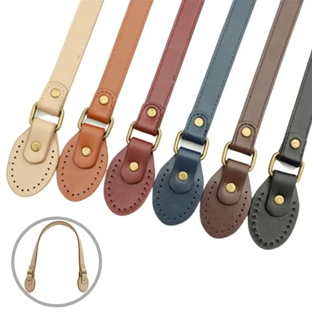 1 pièce 52x2cm sangles et poignées de remplacement en cuir pu pour sacs à bandoulière et sacs à main femme, accessoires de sac diy
