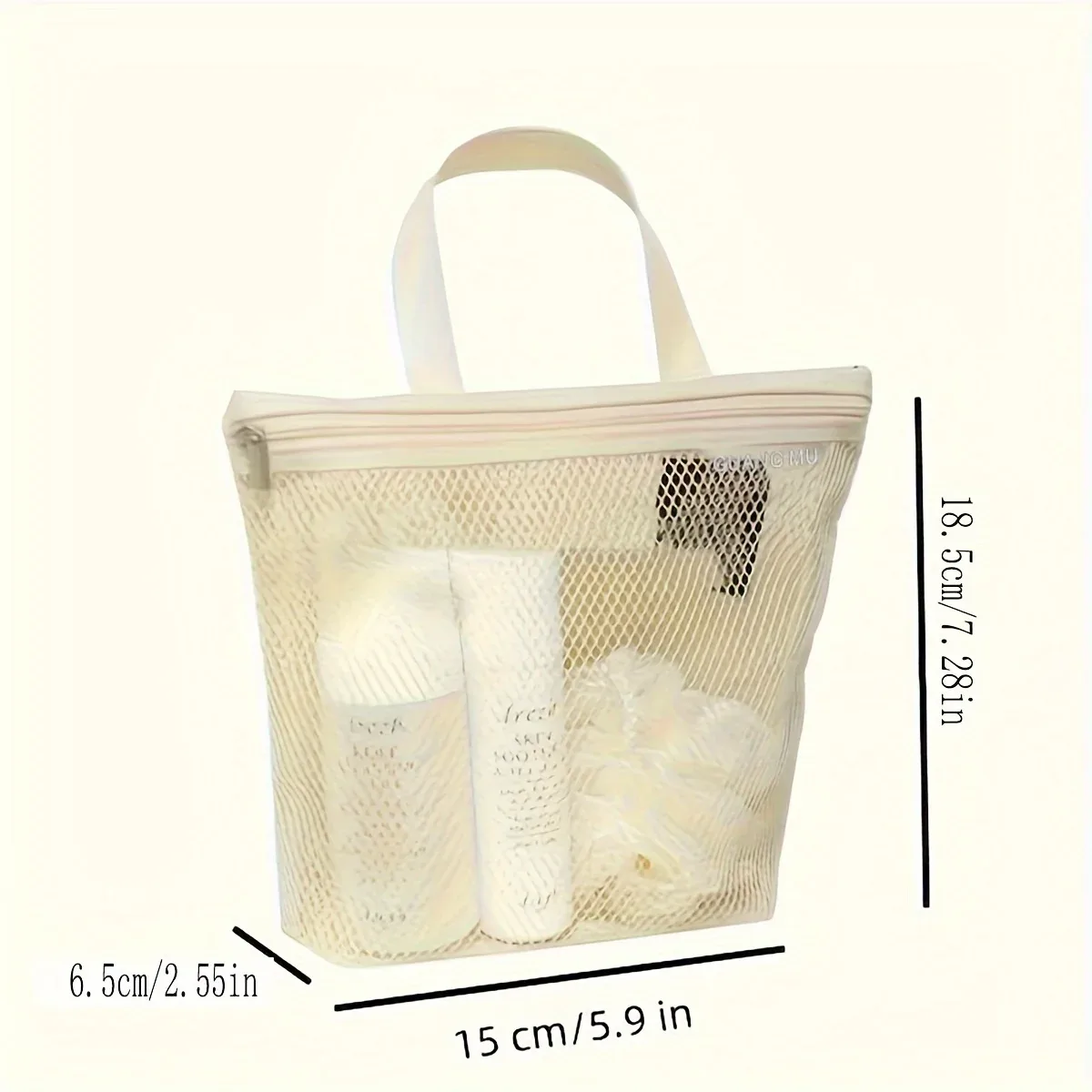 sac de maquillage portable, sac de bain imperméable en maille, sac de sport, sac de rangement pour articles divers, trousse de toilette de voyage