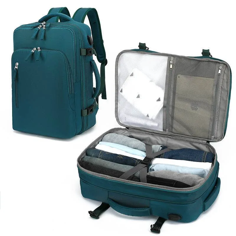 sac à dos de voyage 40l pour femmes et hommes, sac à dos de loisirs, grande capacité, multifonctionnel, sac à dos pour ordinateur portable tout-en-un