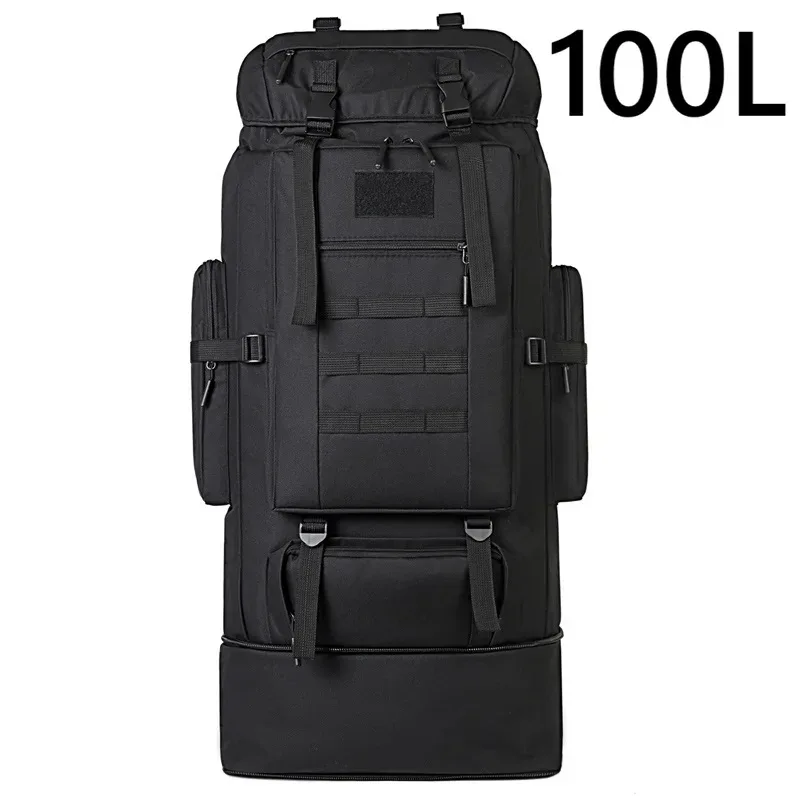 grand sac à dos d'alpinisme pour l'extérieur, sacs à dos d'escalade, sacs de voyage de camping, randonnée, 80l, 100l