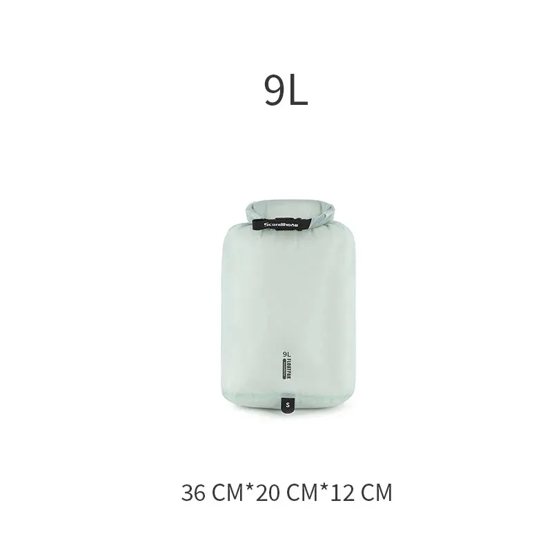 sac étanche ultraléger pu8000mm pour la natation, le camping, la randonnée, pochette de rangement, organisateur de bagages de voyage, sac à vêtements 9l 15l 20l