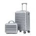 ensemble de valises de voyage en abs à roulettes avec serrure à combinaison, sac trolley tendance