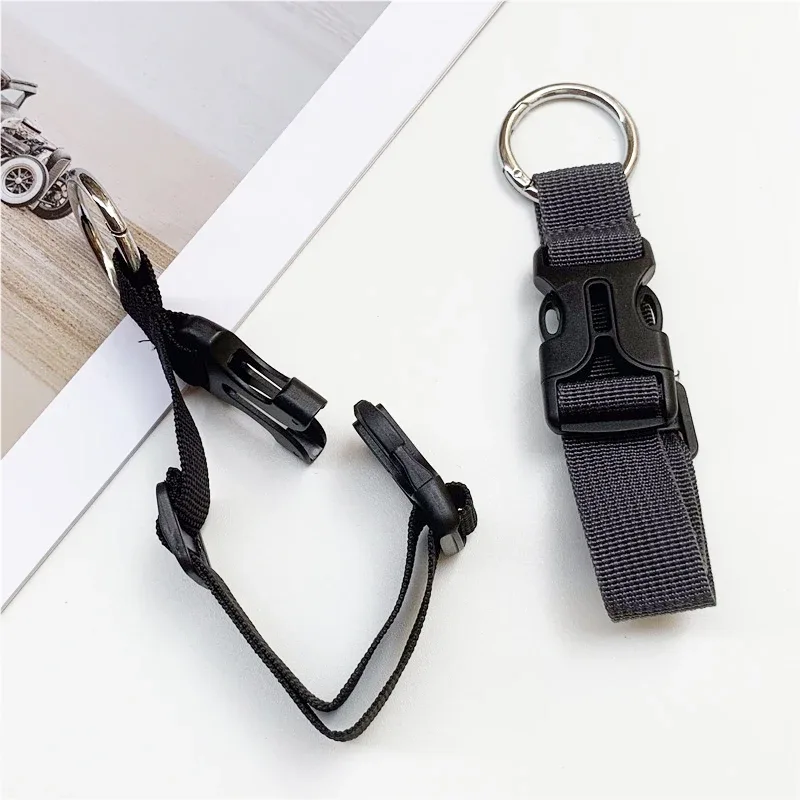  sac à dos à sangle fixe pour bagages de voyage, sangle externe portable avec boucle de dégagement, boucle de suspension multifonctionnelle pour sac à dos
