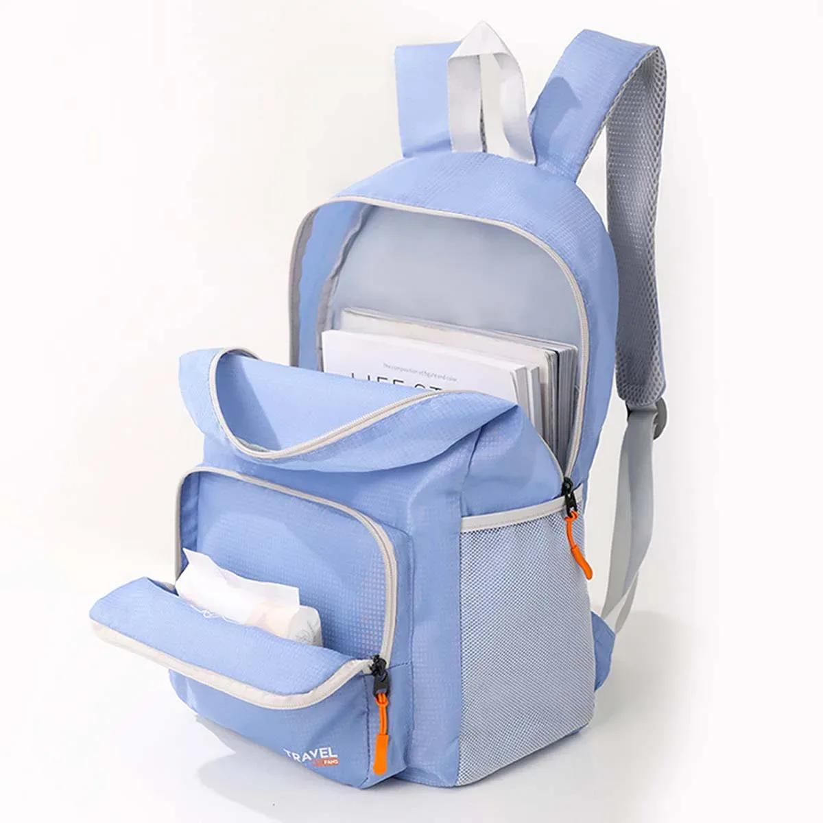 nouveau yue you sac à dos pliant sac d'étudiant ultra-léger escalade en plein air sac à dos de grande capacité sac à dos polyvalent