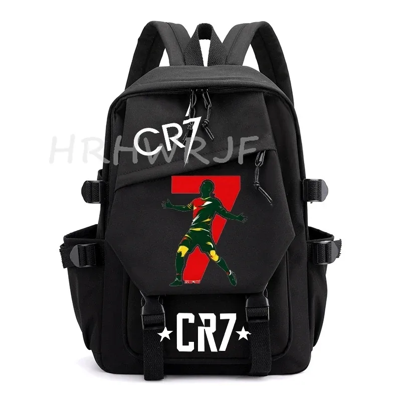 sac à dos ins capacity cr7 pour femmes et hommes, léger, pour étudiants, sacs d'école, sac de voyage tendance, pour adolescents, pour ordinateur portable, mochilas