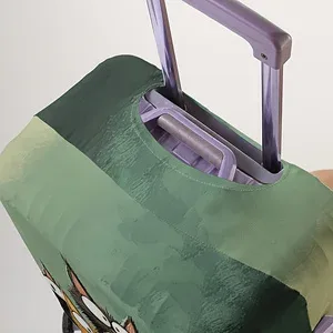 housse de bagage imprimée chat de dessin animé, adaptée aux bagages de 18 à 32 pouces, manchon de poignée de bagage, accessoires de voyage