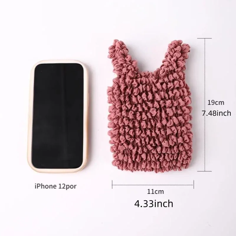 sac de rangement pliable et extensible en bulle, mini sac de courses grande capacité, sac à main élastique portable, 1 pièce