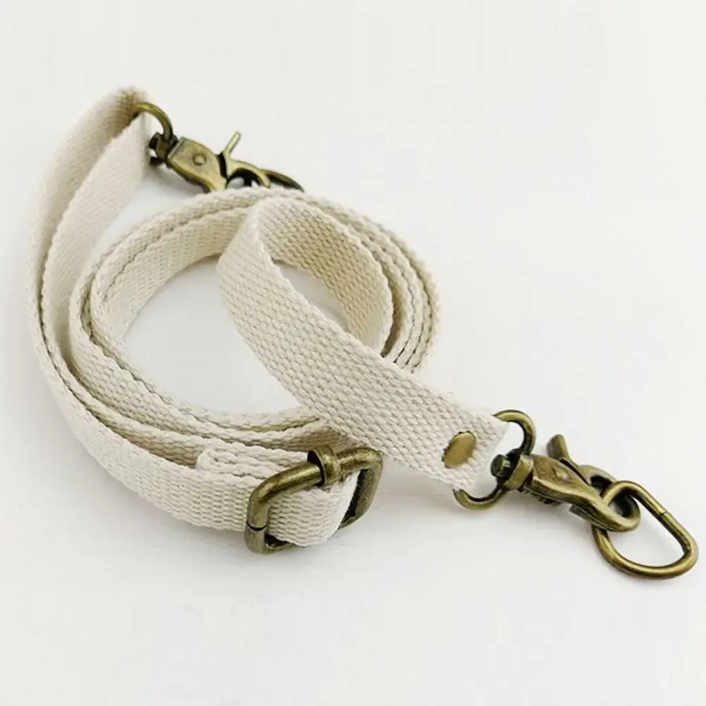 sangle de sac en toile renforcée pour femme, ceinture de sac à bandoulière, rivet réglable, sangles de remplacement, mode, 130cm