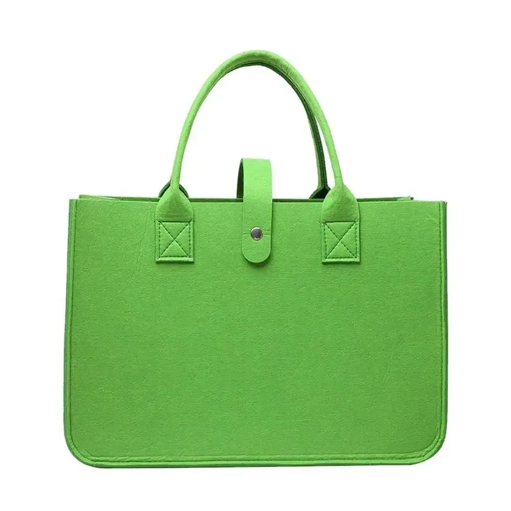 sac momie portable de grande capacité pour femmes, sac à bandoulière en feutre simple, sacoche de couleur unie, sac à main de voyage décontracté