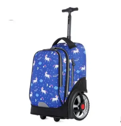 sac d'école à roulettes pour filles, sacs de voyage à roulettes pour adolescents, sac à roulettes de voyage pour enfants