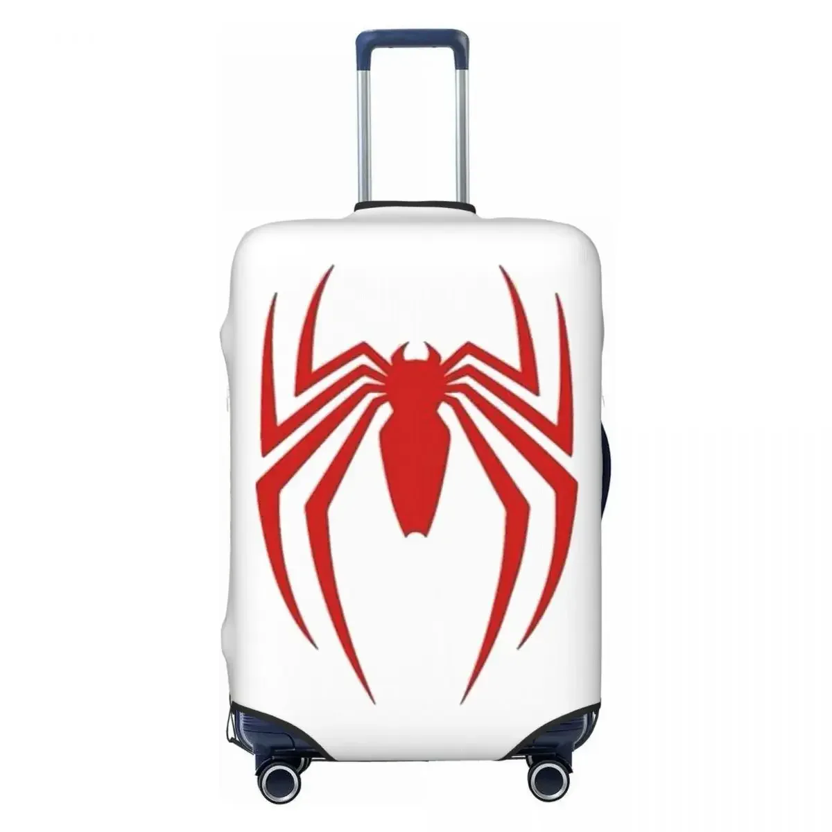 housse de protection pour bagages anti-poussière de 18 à 32 pouces, imprimé araignée, élastique, anti-rayures, lavable, durable, housse de protection pour voyage