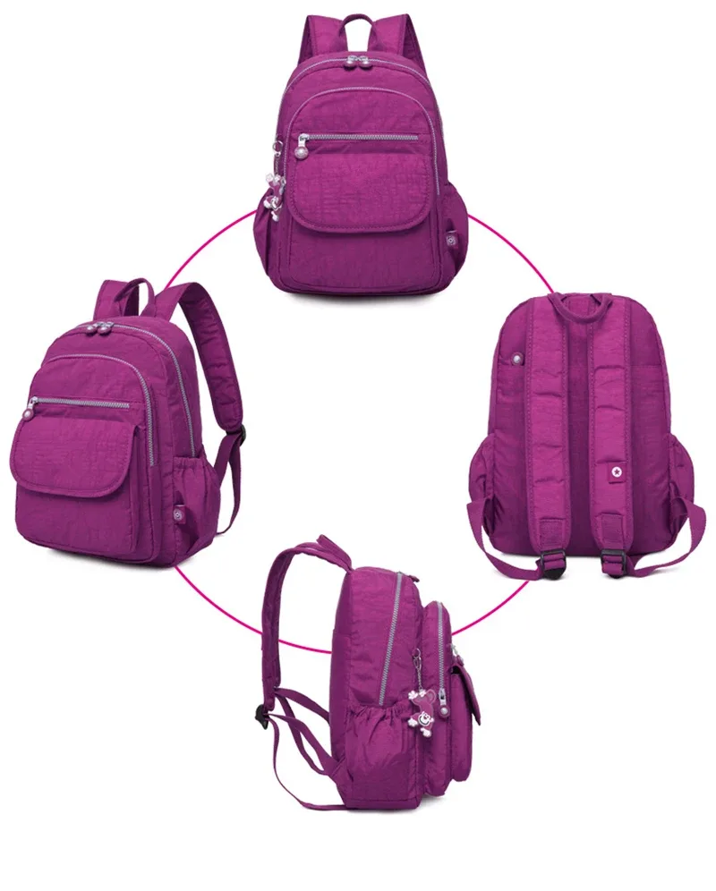 teincome ote-sac à dos étanche pour homme et femme, cartable léger, sac de voyage, bleu, rouge, violet, vert, noir, café ingent, m1503, a4, 2024