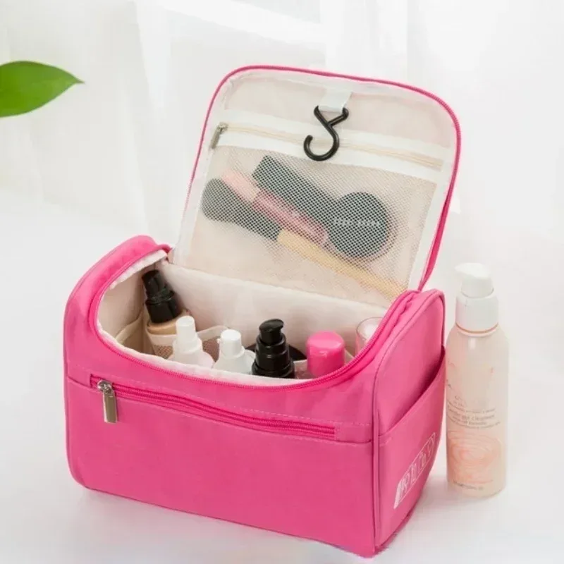 grand sac à cosmétiques étanche pour hommes et femmes, sacs à cosmétiques de voyage, exigence organisationnelle, trousse de toilette pour cosmétiques