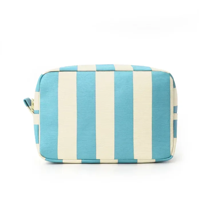 feihong sac cosmétique rayé transfrontalier velours côtelé sac de toilette portable de grande capacité sac de rangement de grande valeur de mode de voyage