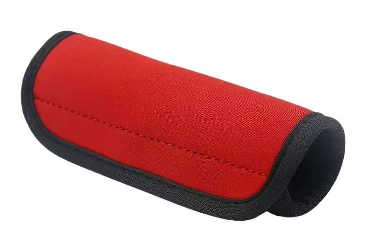 nouvelles protections de poignée de bagage en néoprène imperméables, housses de poignée de sac de voyage souples et rembourrées pour accessoires de voyage