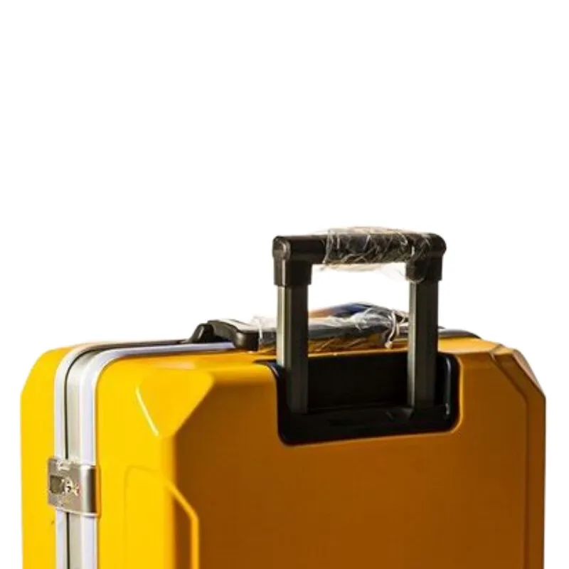 valise d'enregistrement moderne à cadre en aluminium, grande capacité, étanche, roues silencieuses, design de mode pour bagages de cabine d'affaires/voyage