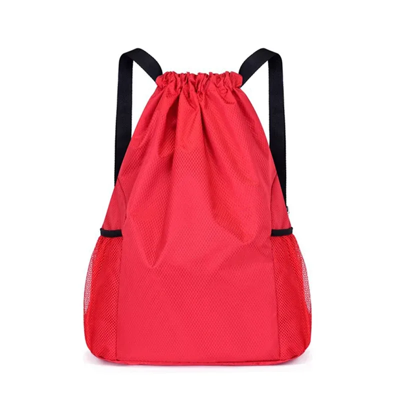 sacs à dos femmes hommes grande capacité bundle poche sac à cordon pour unisexe sport sac à dos décontracté couleur unie sacs de voyage