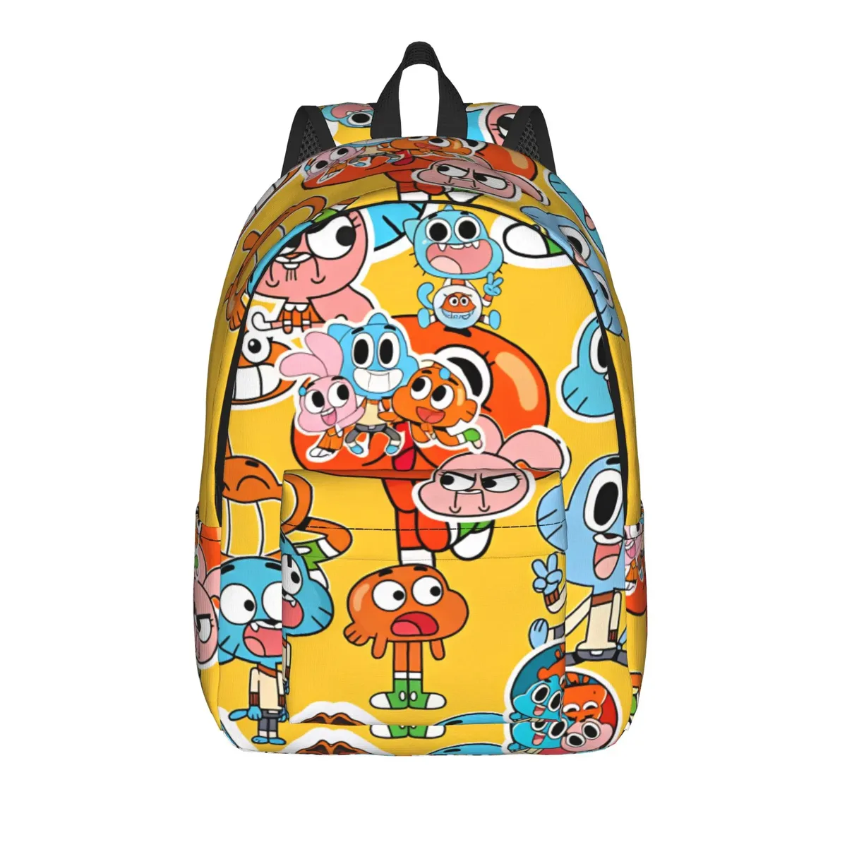 sac à dos the amazing world of gumball darwin swirl, sacs de voyage pour garçons et filles, sacs d'école durables de créateur, sac à dos décontracté