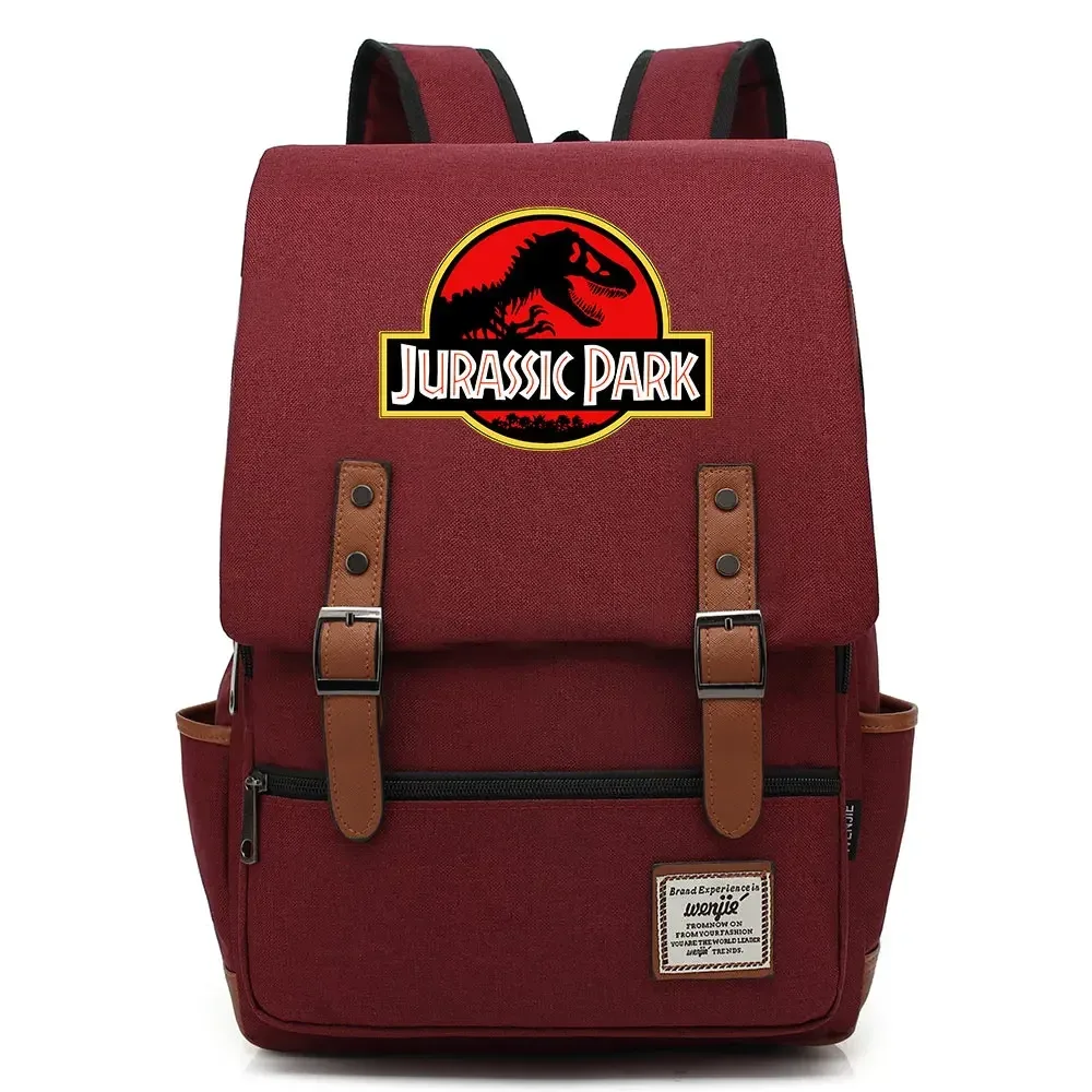 b3303 sac à dos tendance dinosaure jurassic park world avec boucle pour enfants, adolescents, étudiants, femmes et hommes