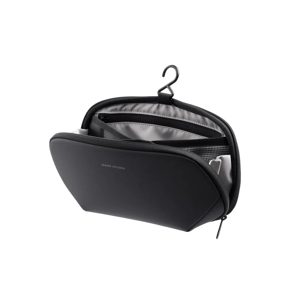 trousse de toilette mark ryden pour hommes, trousse de voyage suspendue avec fermeture éclair ykk, organisateur de toilette multi-compartiments pour voyage d'affaires