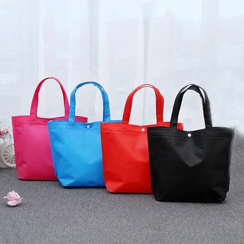 sac de courses pliable réutilisable, grand sac d'épicerie de fruits non tissé écologique, sac à main de rangement de voyage, sac à bandoulière