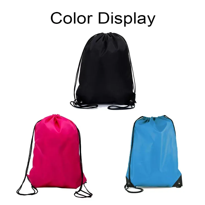 sac à dos léger à cordon de serrage, sac portable à cordon, parfait pour la salle de sport, la plage, les voyages, l'école, les activités sportives et les activités quotidiennes