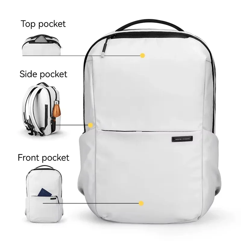 mark ryden 20l mode sac à dos étanche coloré sac quotidien unisexe sport voyage sac à dos pour hommes femmes sac d'école