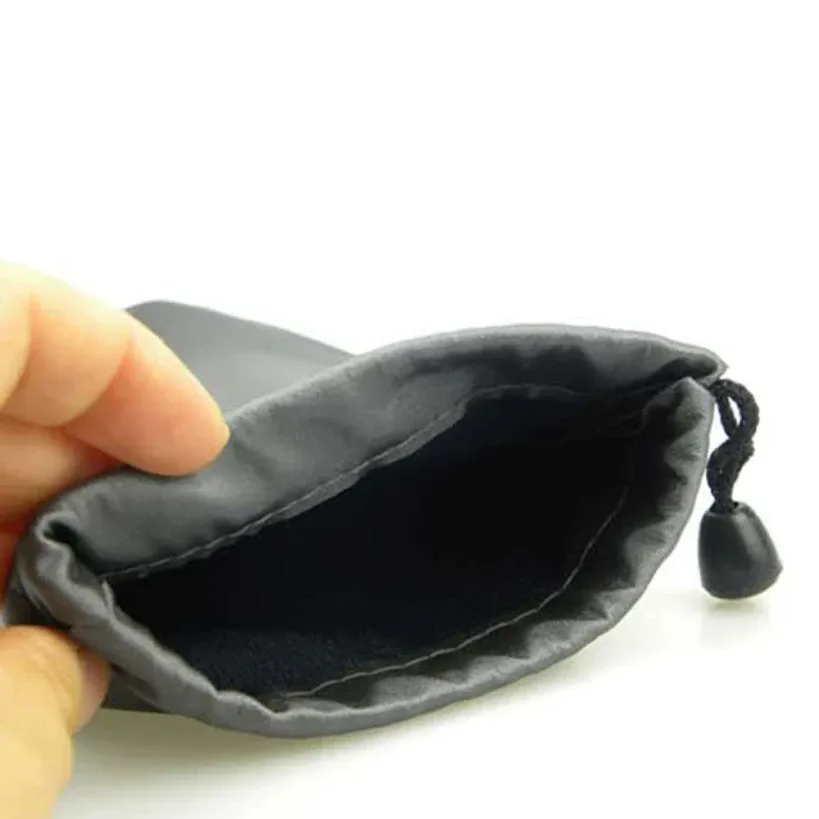 sacs de rangement sacs pour téléphone intelligent poche à cordon voyage sac à main anti-poussière 27cm * 10cm pour selfie bâton de poche écouteur