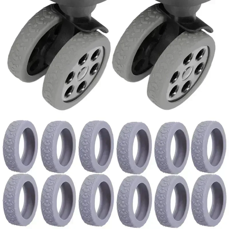 protection roue silicone tâche café couleur multiple taille adaptative protection voyage accessoire minimale roue bagage