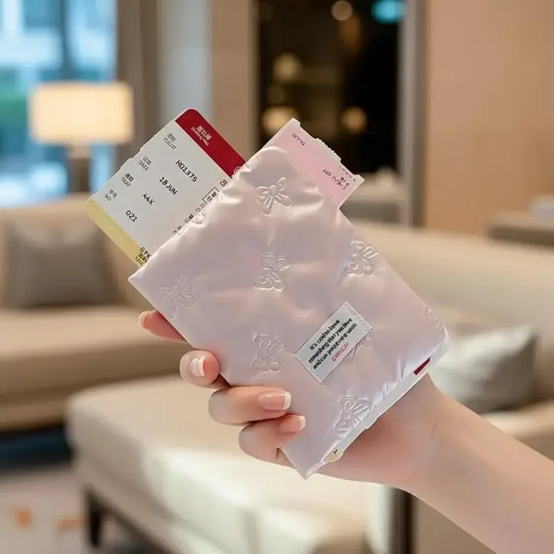 sac de voyage élégant en cuir pu avec nœud et emplacements pour cartes antivol