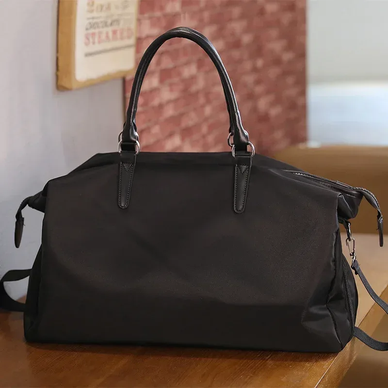 sac de voyage à la mode, sac de sport portable à courte vitesse, léger oxford, grande taille, fourre-tout pour bagages, sac à main pour hommes et femmes