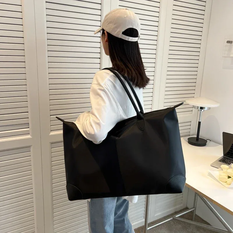 sac à main oxford grill pour femme, fourre-tout de marque, sac de voyage de week-end, grande capacité, étanche, haute qualité