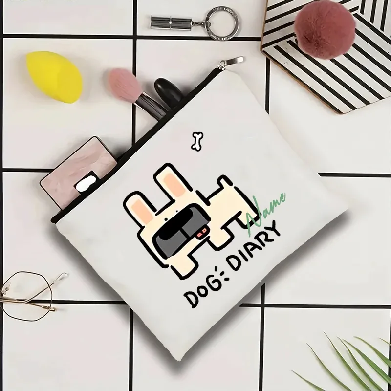 pochette de voyage personnalisée avec nom, pochette de maquillage pour mariage, pochette de maquillage pour fête, sac de maquillage en toile unique, organisateur de cadeaux pour femme