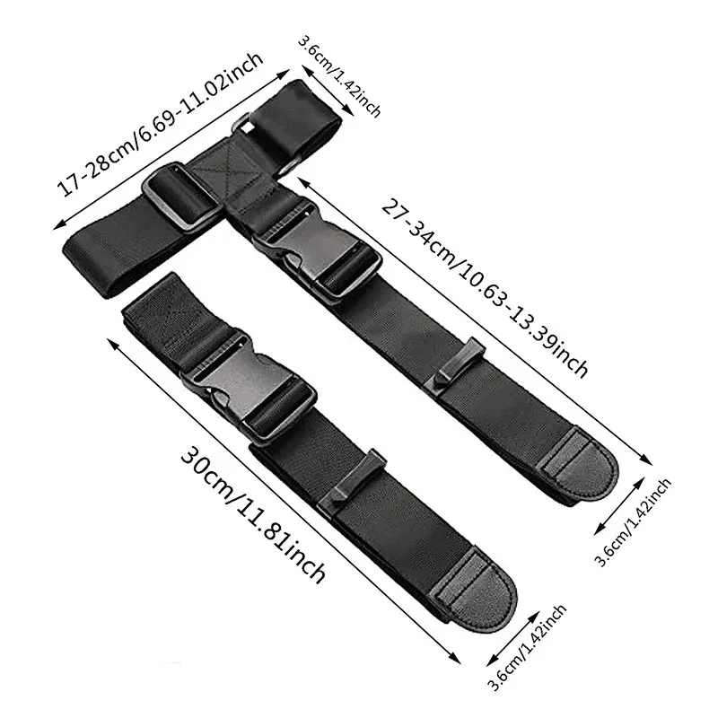 ceinture bagage tissu épais boucle plastique noire adaptation taille valise voyage support poids bagages