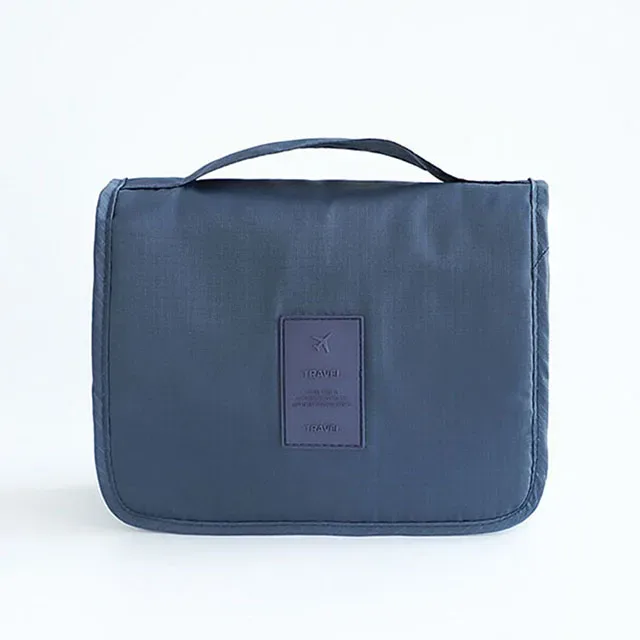 sac à cosmétiques pochette de voyage pour femmes articles de toilette imperméables organisateur de beauté dames salle de bain nécessaire sac de rangement de maquillage avec crochet de lavage
