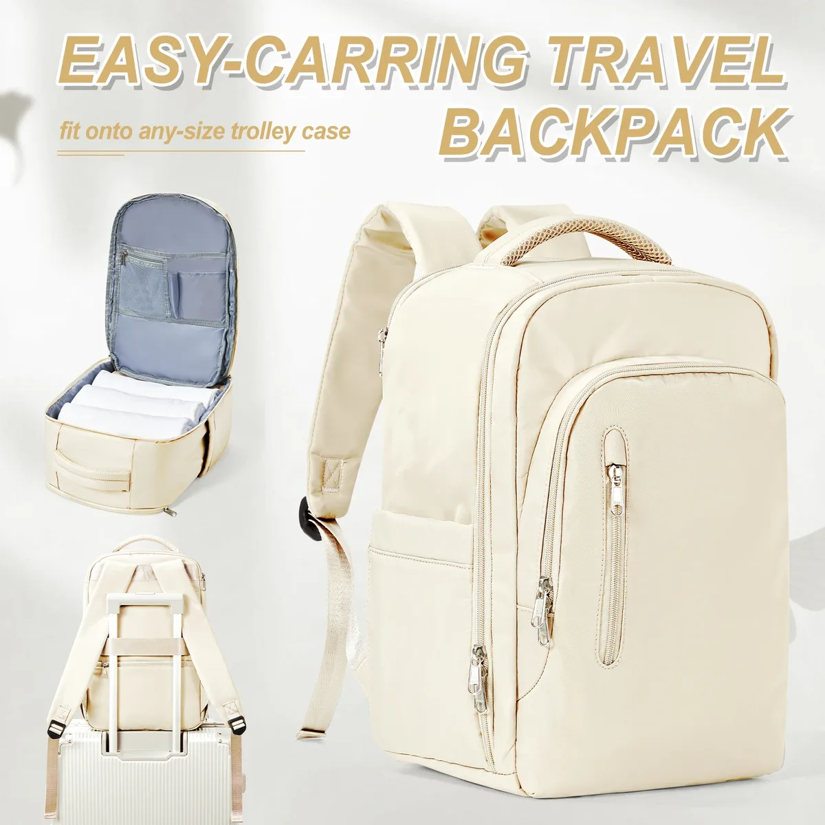 sac à dos de voyage pour cabine d'avion 40x20x25, sac à dos pour femme, bagage à main, sac à dos scolaire, sac de voyage, sac à dos pour ordinateur portable