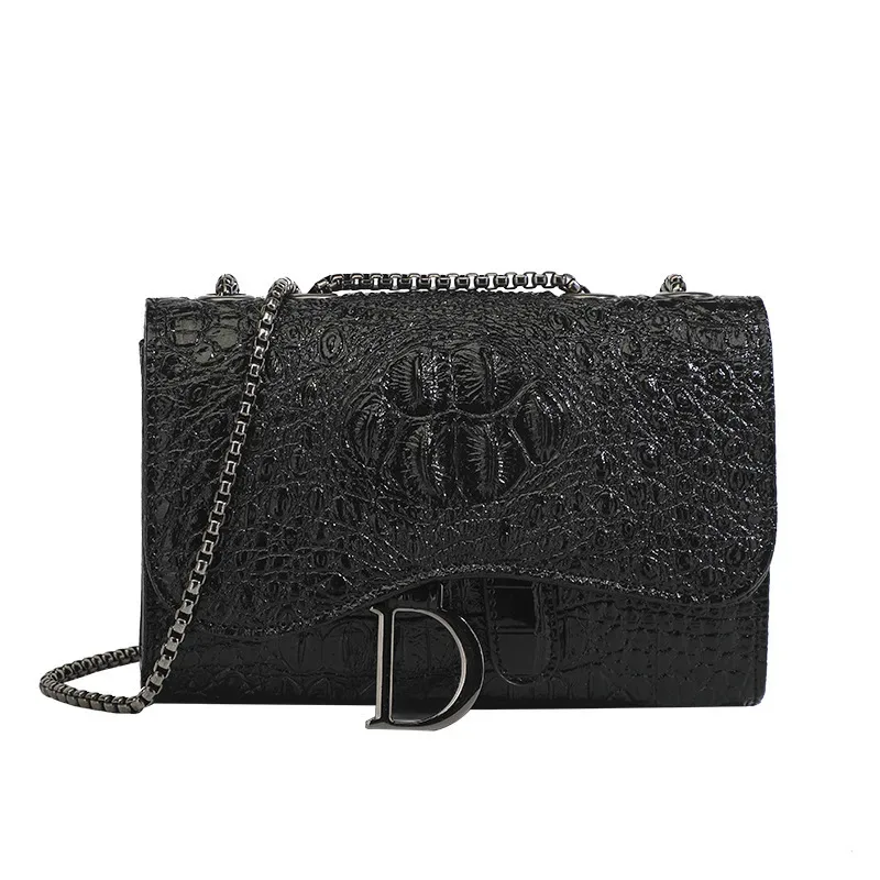 sac à bandoulière de luxe à sequins pour femme, sac messager décontracté avec chaînes, sac à main tendance pour femme