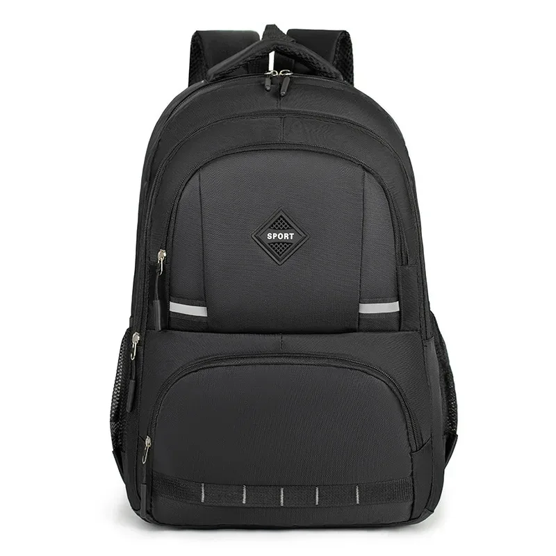 sac à dos nouvelle grande capacité sac d'ordinateur hommes simple mode collège étudiant sac ordinateur portable d'affaires double sacs à bandoulière