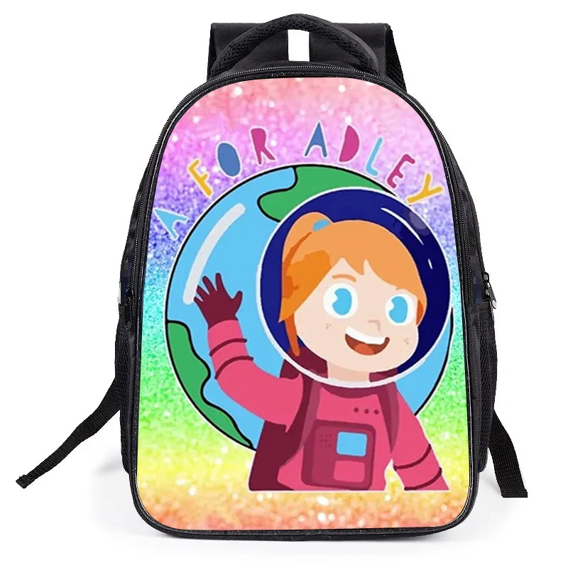 sac dos oxford université polyester beige bleu noir marron dessin animé bandoulière arquée poche integree set 3d école travail