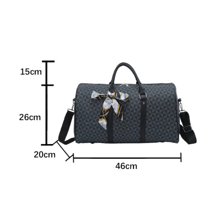 sac de voyage unisexe, sac à main, sac de bagages léger, sac bandoulière, sac à bandoulière imperméable, grande capacité de rangement pour les voyages d'affaires