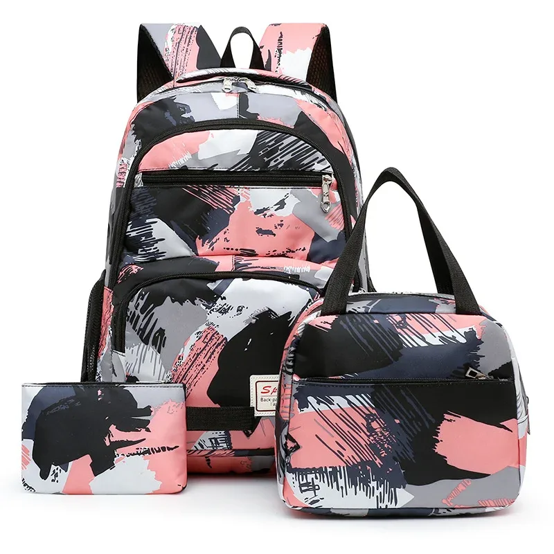 sacs d'école pour enfants, garçons et filles, sac à dos de voyage orthopédique, sac d'école imperméable, sac à livres pour l'école primaire